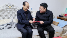  送温暖 | 王月成开展春节前走访慰问和结对关爱活动
